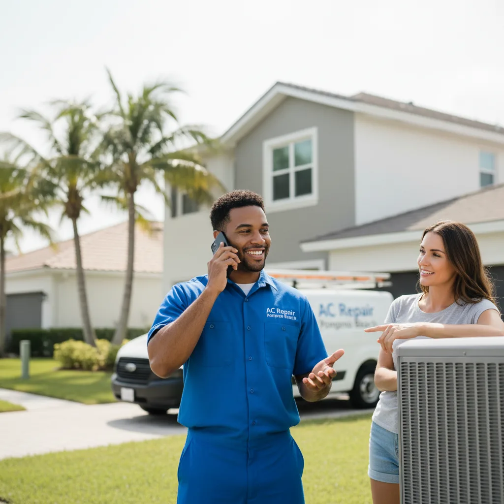 AC Repair Pompano Beach customer support in Lacombe